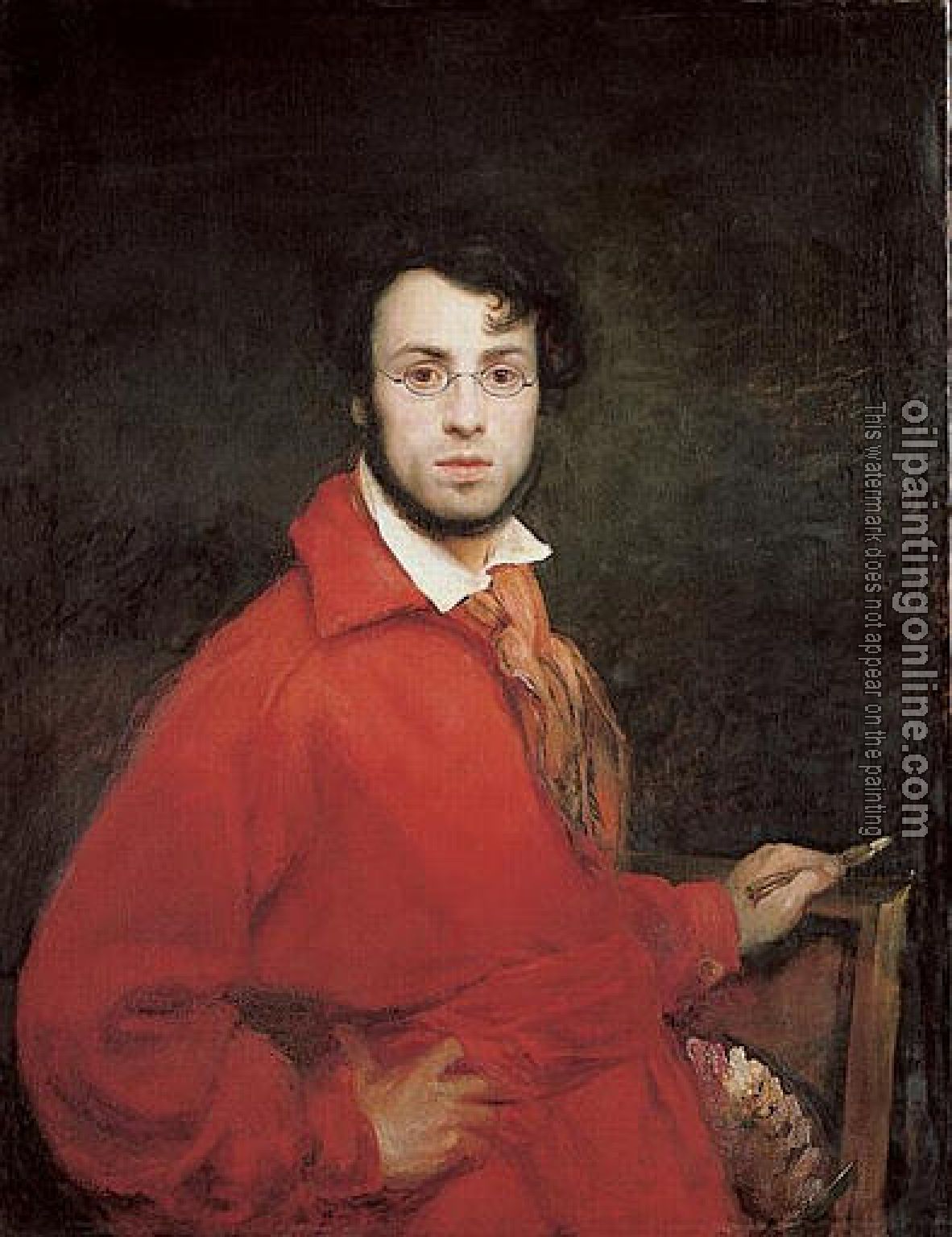 Scheffer, Ary - Self portrait of Ary Scheffer